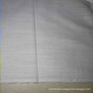 Cotton and Linen/cotton Bunchy Yarn Fabric